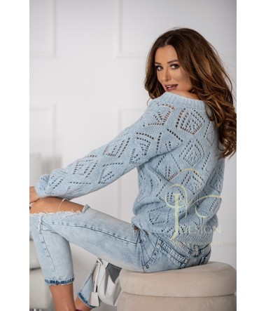 SWETER KRÓTKI OVERSIZE MAYA J&K Swetry Damskie