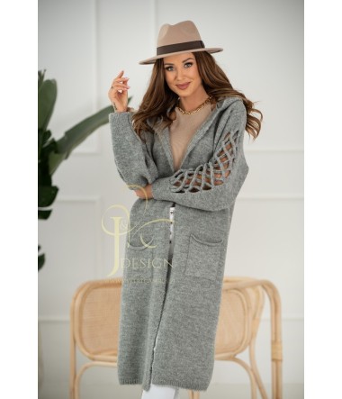 SWETER KARDIGAN OVERSIZE ALEXIS II J&K Swetry Damskie