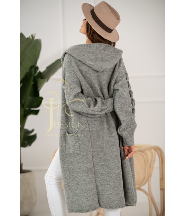 SWETER KARDIGAN OVERSIZE ALEXIS II J&K Swetry Damskie