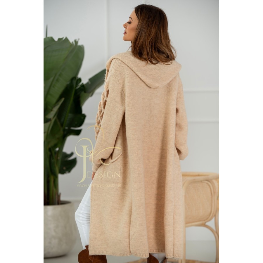 SWETER KARDIGAN OVERSIZE ALEXIS II J&K Swetry Damskie