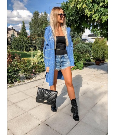 SWETER KARDIGAN ROZPINANY BETI J&K Swetry Damskie