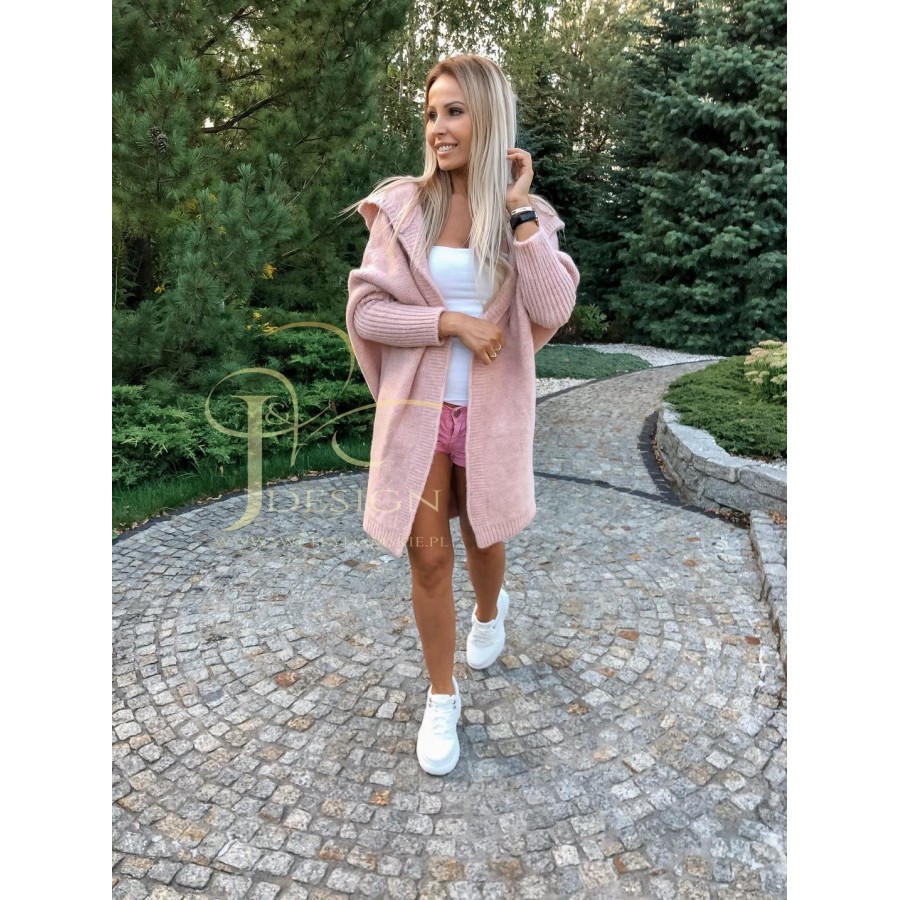 SWETER KARDIGAN ROZPINANY BETI J&K Swetry Damskie