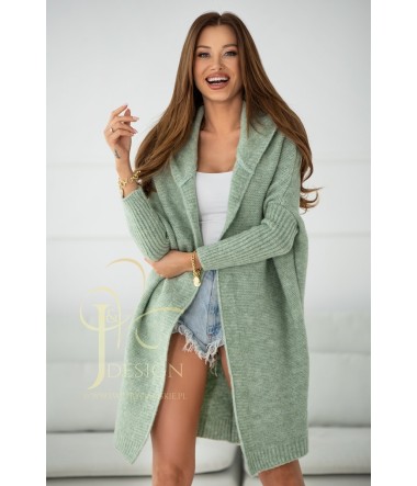 SWETER ROZPINANY KARDIGAN BETI II J&K Swetry Damskie