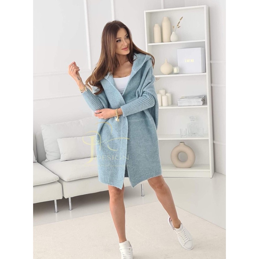 SWETER ROZPINANY KARDIGAN BETI II J&K Swetry Damskie