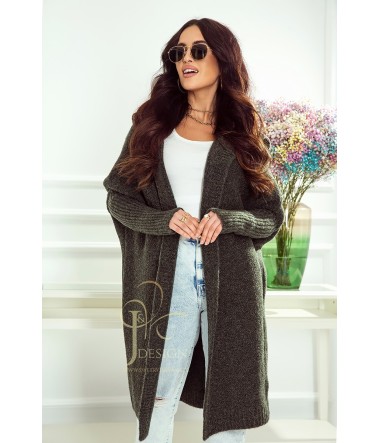 SWETER ROZPINANY KARDIGAN BETI II J&K Swetry Damskie