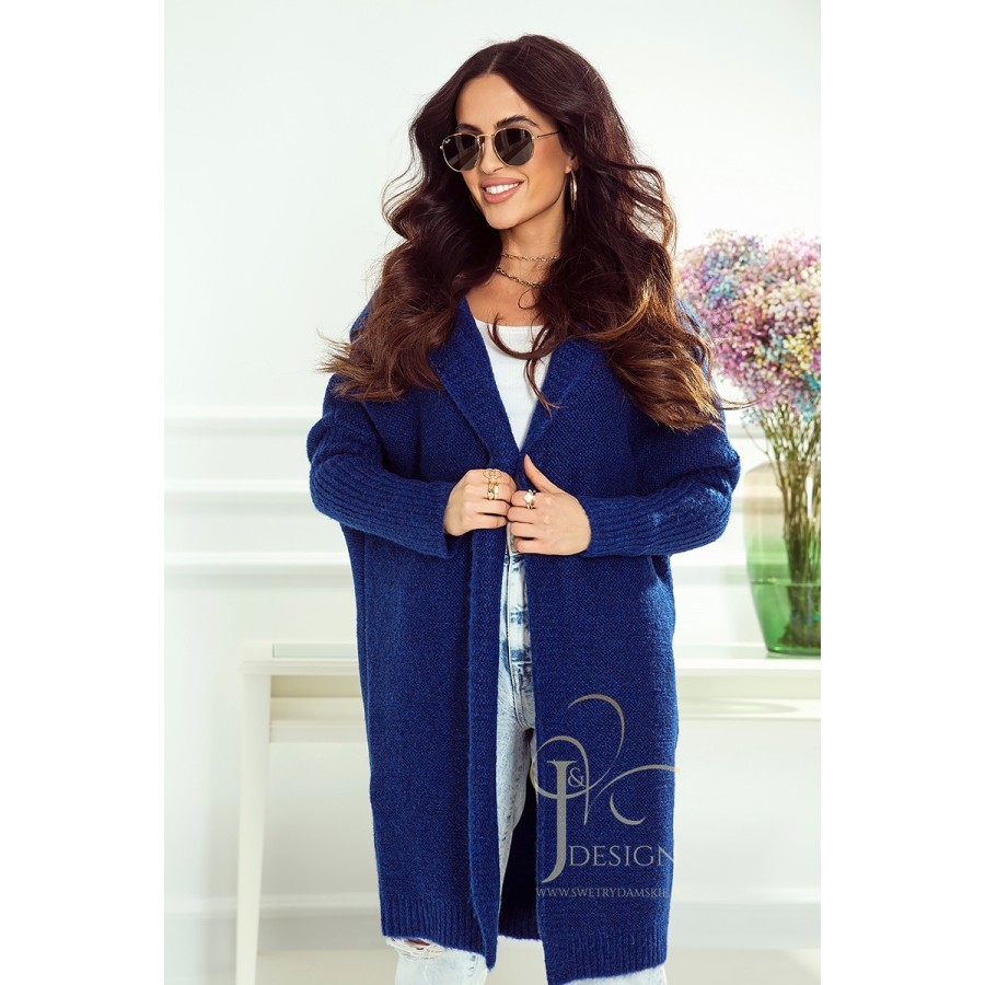 SWETER ROZPINANY KARDIGAN BETI II J&K Swetry Damskie