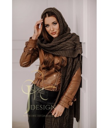 SWETER SZALO- KAPTUR CLEO