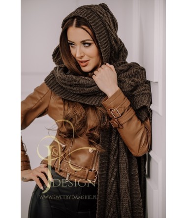 SWETER SZALO- KAPTUR CLEO