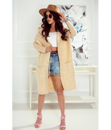 SWETER KARDIGAN Z KIESZENIAMI WIKI  J&K Swetry Damskie