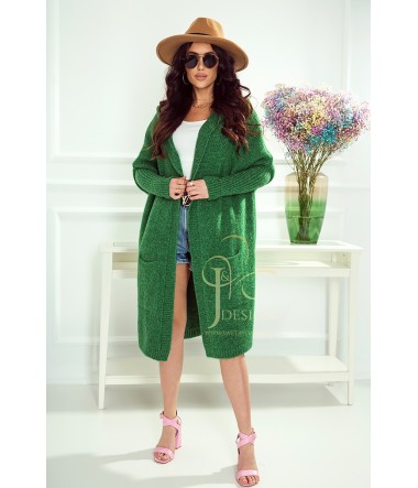 SWETER KARDIGAN Z KIESZENIAMI WIKI  J&K Swetry Damskie