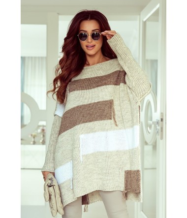 Sweter ponczo Zara J&K Swetry Damskie