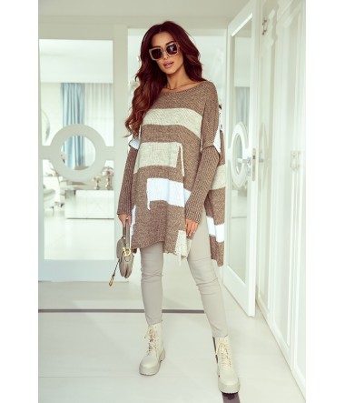 Sweter ponczo Zara J&K Swetry Damskie