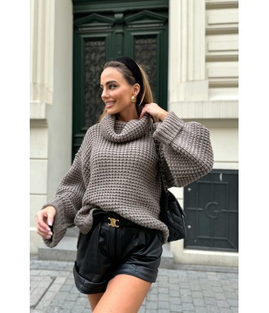 SWETER GOLF OVERSIZE PONCZO VERA