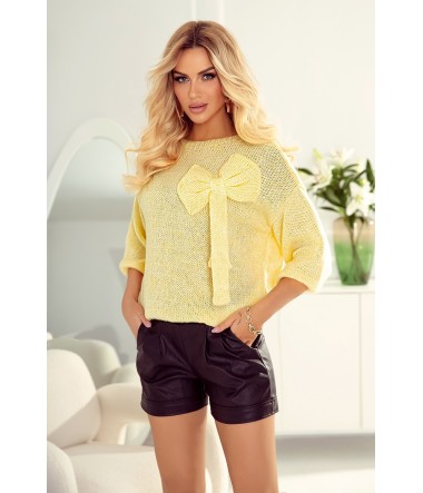 Sweterek z kokardą Bonna