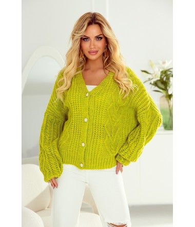 Sweter zapinany na guziki Angel