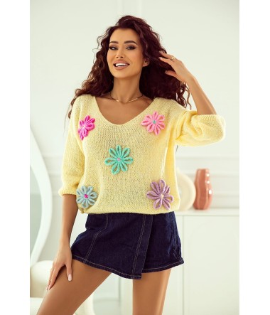 Sweter Flower S/M