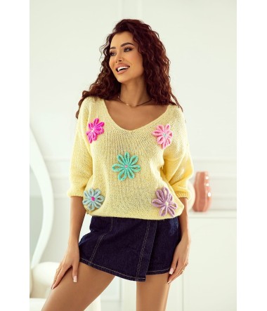 Sweter Flower S/M