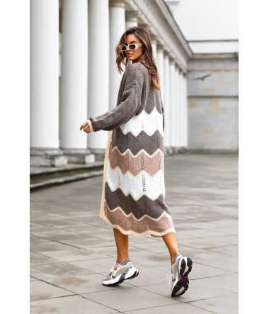 Kolorowy kardigan Hera