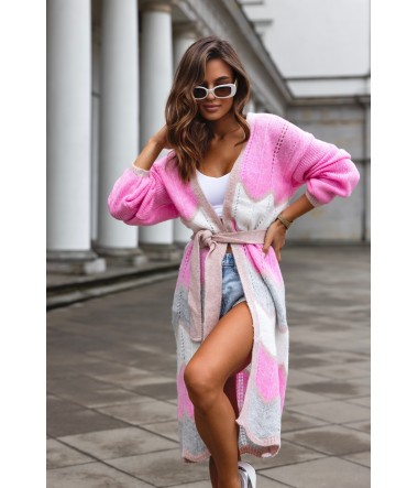 Kolorowy kardigan Hera