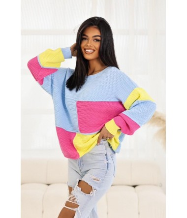 Kolorowy sweter Zena