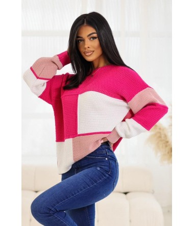 Kolorowy sweter Zena