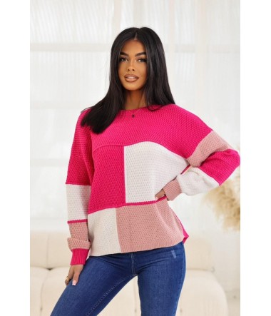 Kolorowy sweter Zena