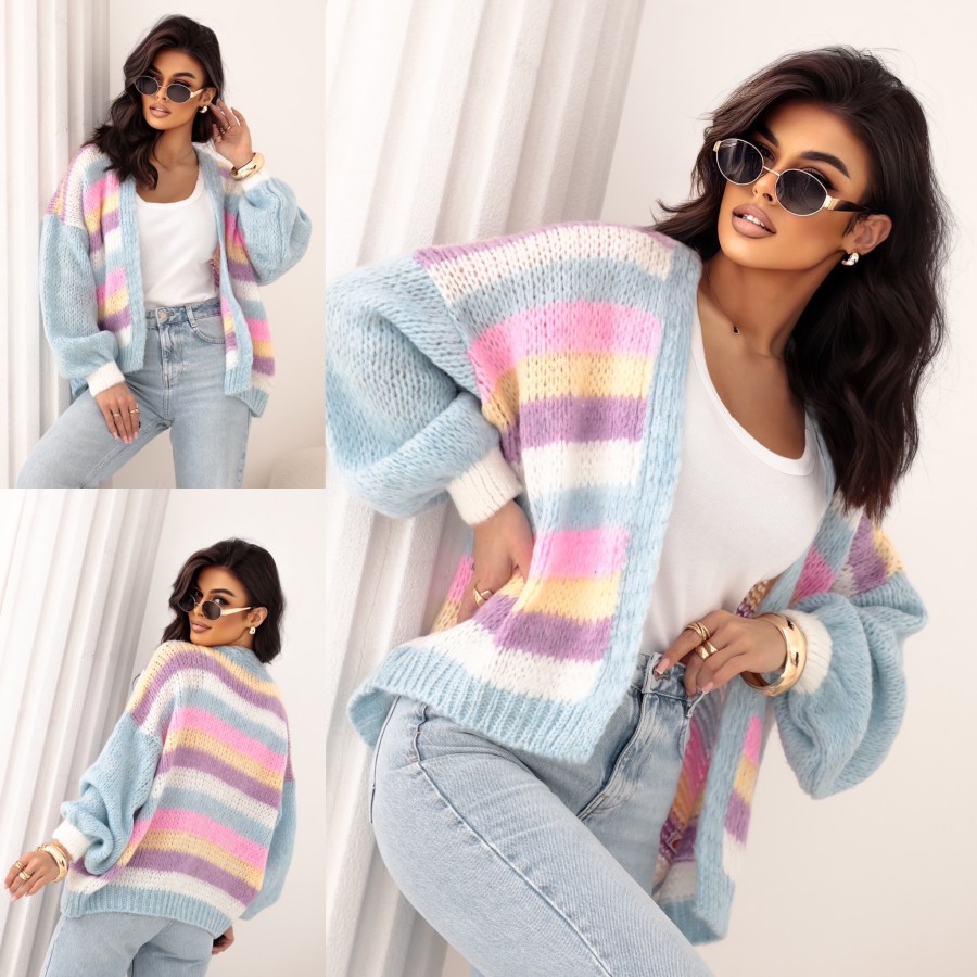Sweter kolorowy Mersi Sweter kolorowy Mersi