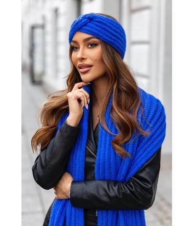 Komplet szalik opaska Gloria