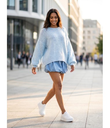 Luźny sweter oversize damski Bunny