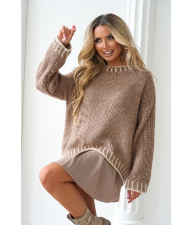 Sweter z ozdobnym wzorem Kiti